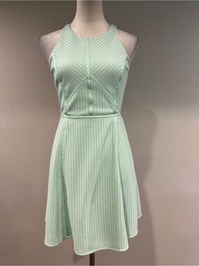 Miami Mint Green Sleeveless Fit-and-Flare mini Dress size‎ small
